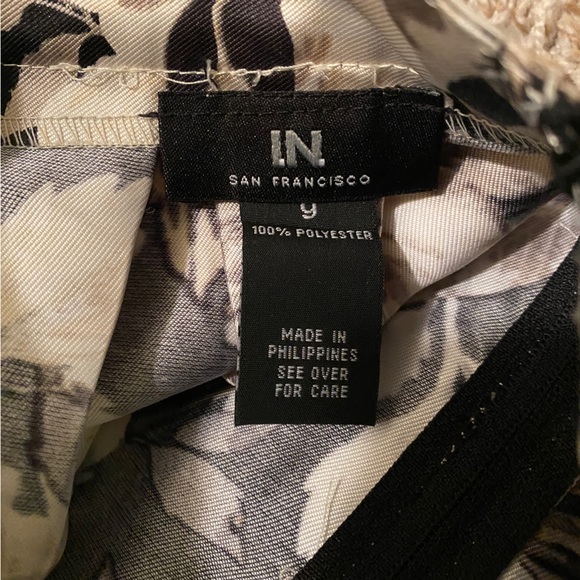 I. N. San Francisco Size9 Flower Bubble Skirt - Picture 2 of 4